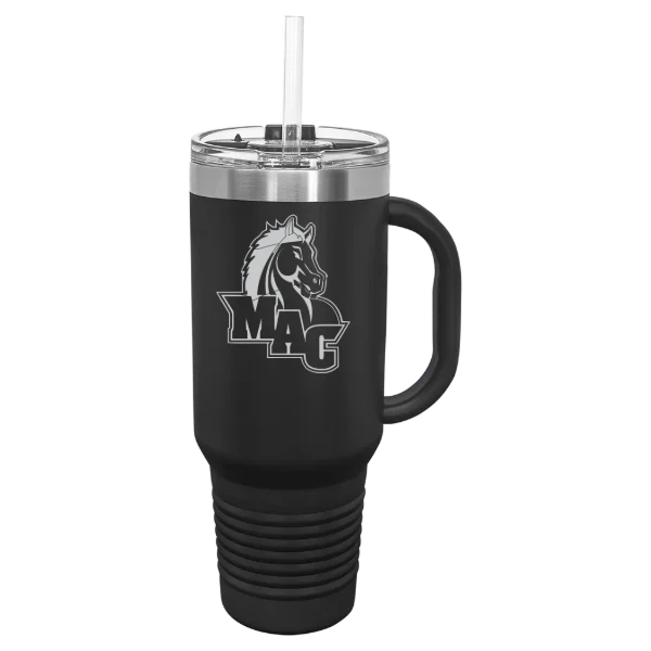 Mount Aloysius College Polar Camel 40 oz. Travel Mug with Snap Lid & Straw