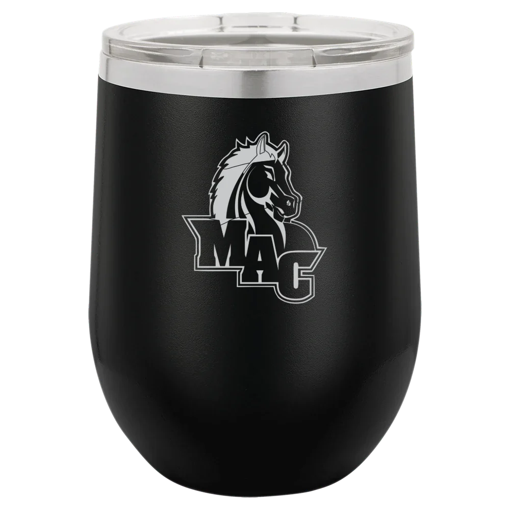 Mount Aloysius College Polar Camel 12 oz. Stemless Wine Tumbler