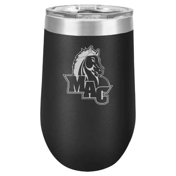 Mount Aloysius College Polar Camel 16 oz. Stemless Wine Tumbler