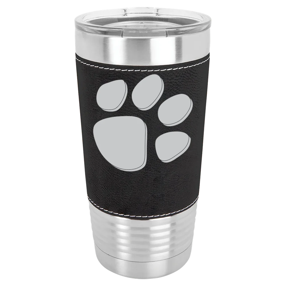 Mount Holyoke College Polar Camel 20 oz. Leatherette Grip Tumbler with Standard Lid