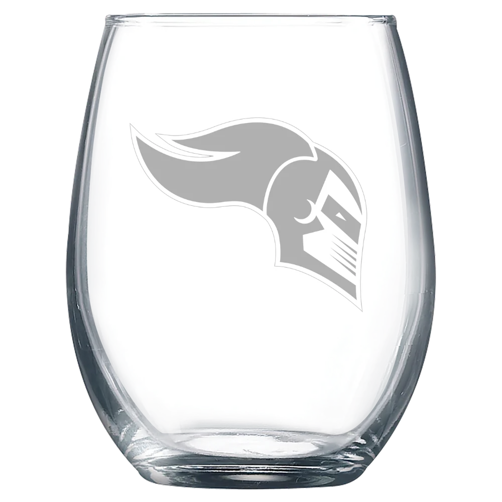 Mount Saint Mary College (New York) Polar Camel 9 oz. Stemless Wine Glass