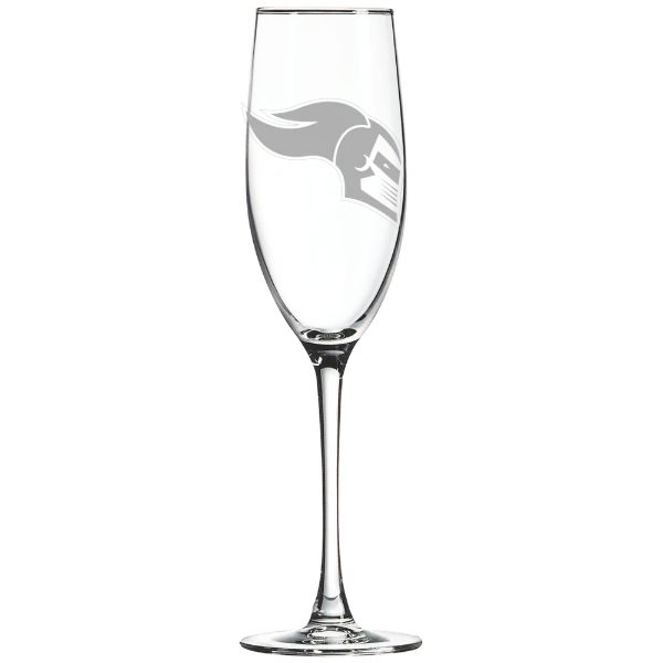 Mount Saint Mary College (New York) Polar Camel 8 oz. Champagne Flute