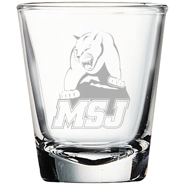 Mount St. Joseph University Polar Camel 1.7 oz. Shot Glass