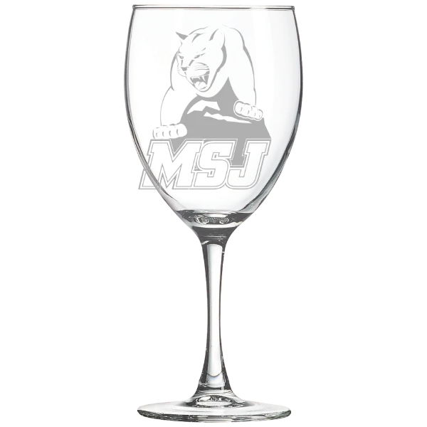 Mount St. Joseph University Polar Camel 10 1/2 oz. Wine Glass