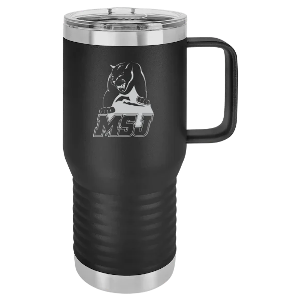 Mount St. Joseph University Polar Camel 20 oz. Travel Mug with Slider Lid