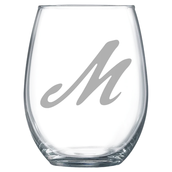 Muhlenberg College Polar Camel 15 oz. Stemless Wine Glass