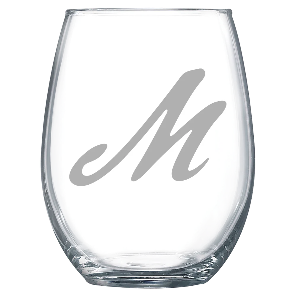 Muhlenberg College Polar Camel 15 oz. Stemless Wine Glass