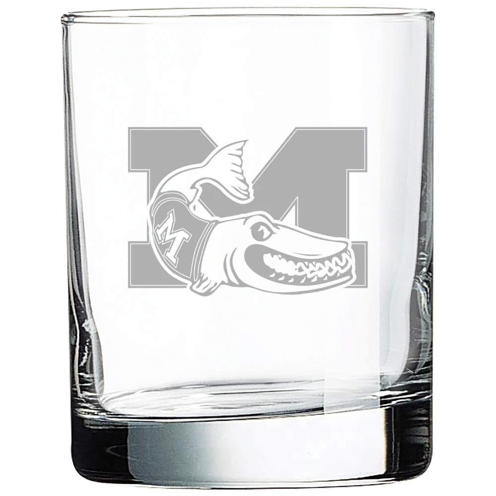 Muskingum University Polar Camel 10 1/2 oz. On The Rocks Glass