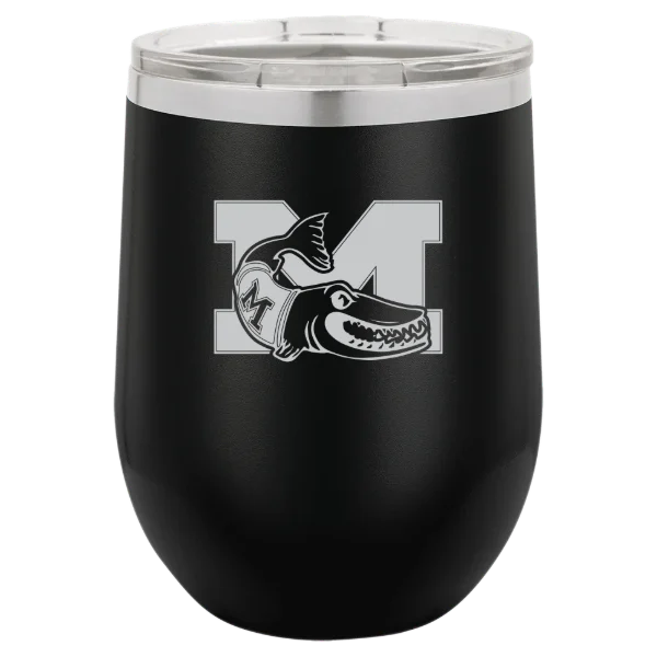 Muskingum University Polar Camel 12 oz. Stemless Wine Tumbler