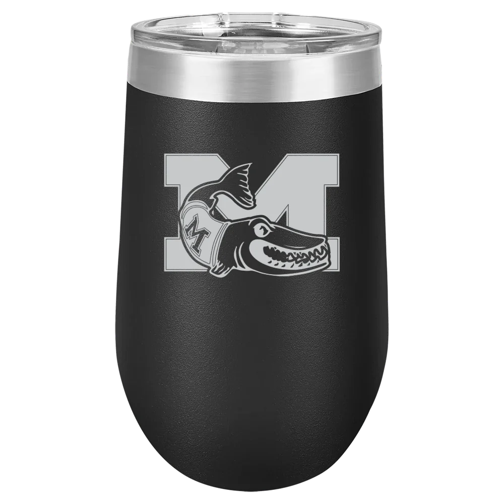 Muskingum University Polar Camel 16 oz. Stemless Wine Tumbler
