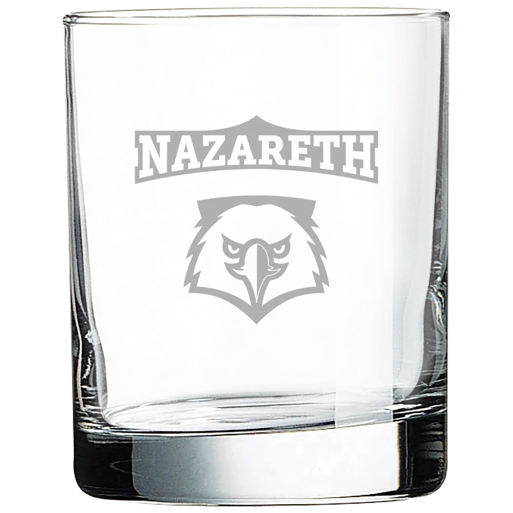 Nazareth University Polar Camel 10 1/2 oz. On The Rocks Glass