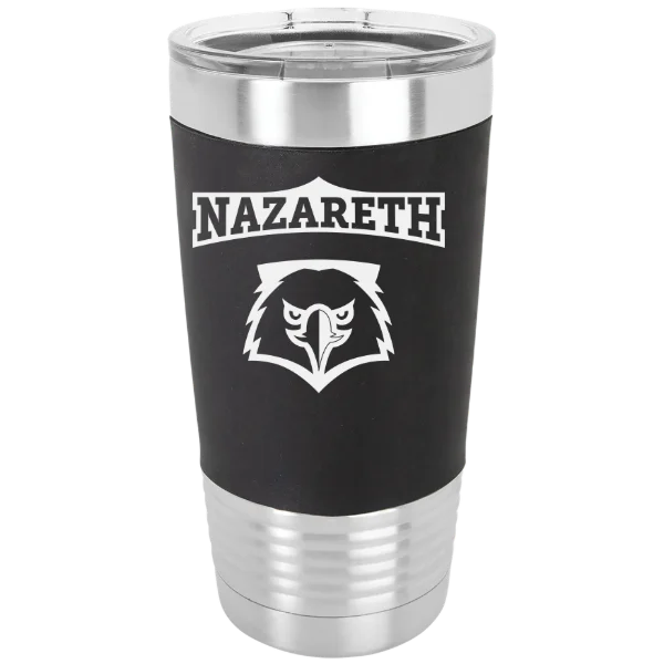 Nazareth University Polar Camel 20 oz. Silicone Grip Tumbler with Standard Lid