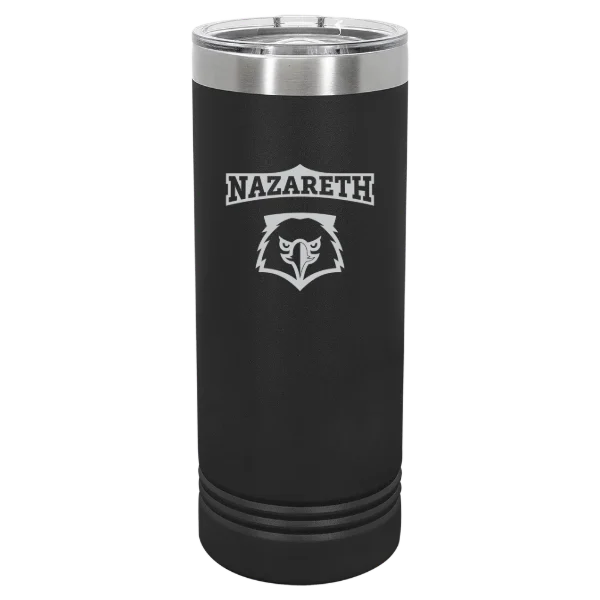 Nazareth University Polar Camel 22 oz. Skinny Tumbler with Slider Lid