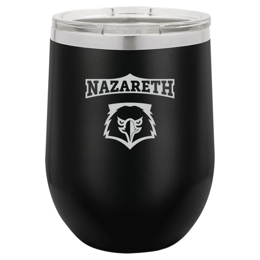 Nazareth University Polar Camel 12 oz. Stemless Wine Tumbler