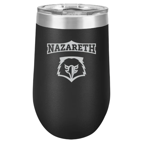 Nazareth University Polar Camel 16 oz. Stemless Wine Tumbler