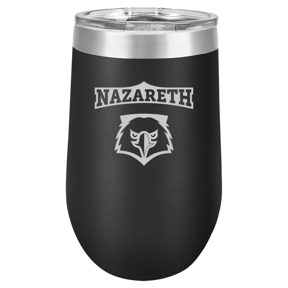Nazareth University Polar Camel 16 oz. Stemless Wine Tumbler