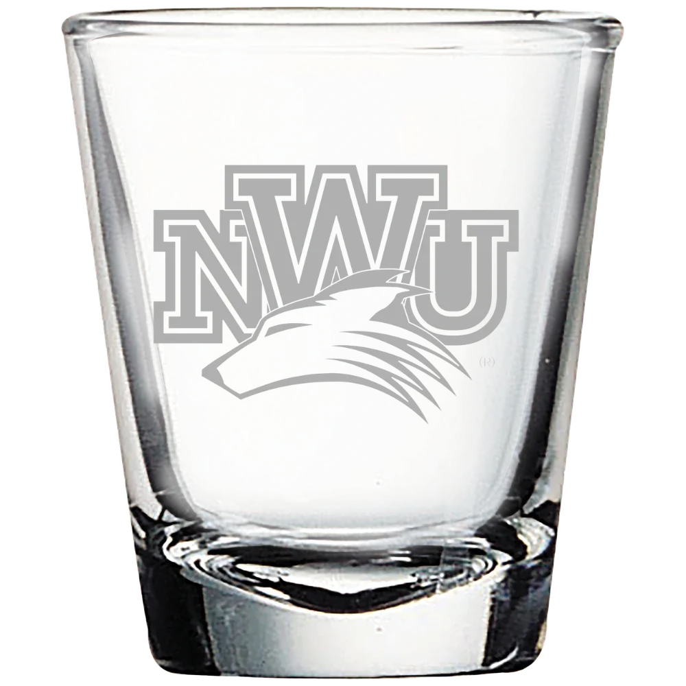 Nebraska Wesleyan University Polar Camel 1.7 oz. Shot Glass