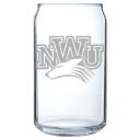 Nebraska Wesleyan University Polar Camel 16 oz. Can Glass