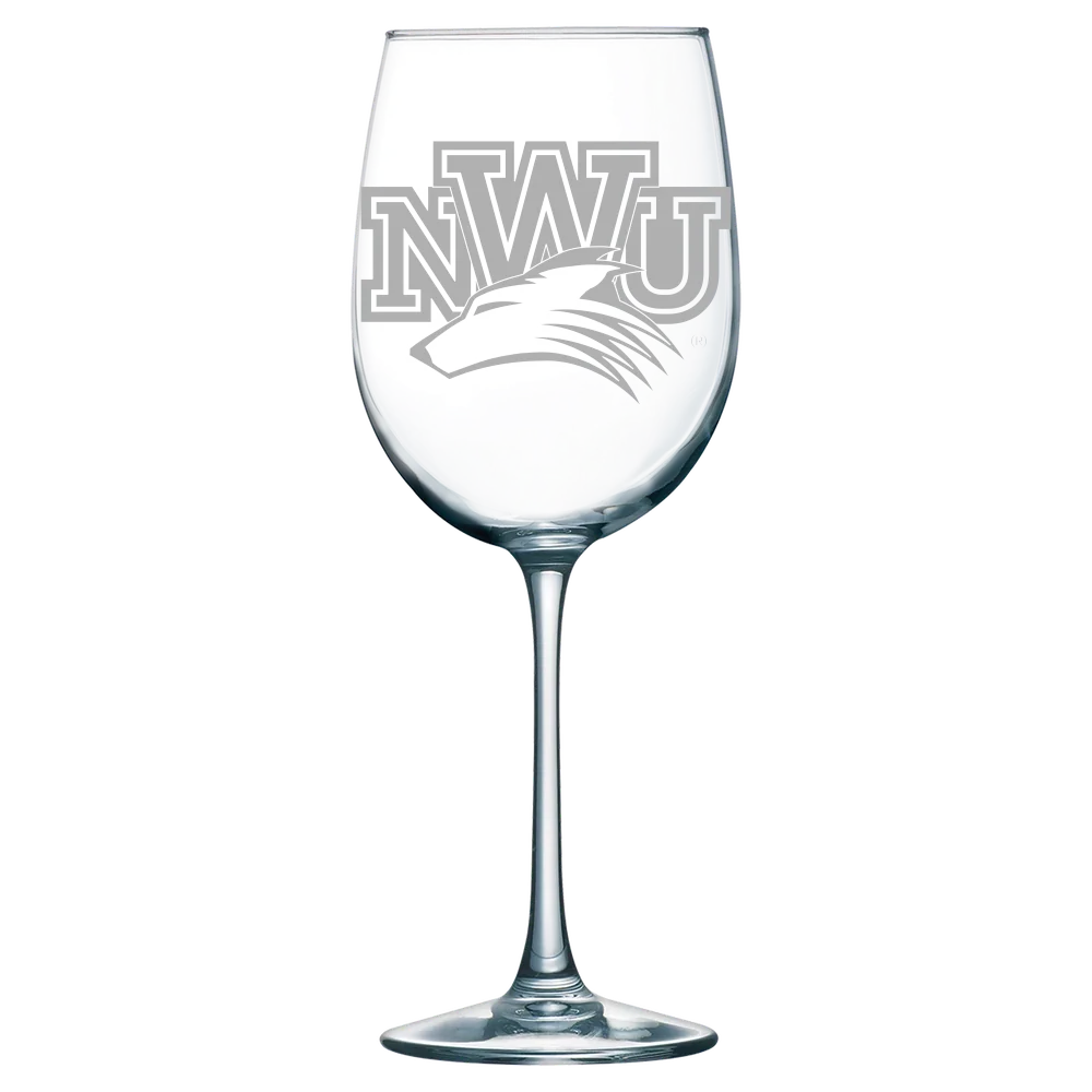 Nebraska Wesleyan University Polar Camel 19 oz. Wine Glass