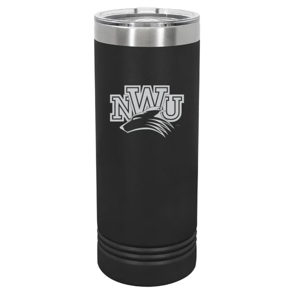 Nebraska Wesleyan University Polar Camel 22 oz. Skinny Tumbler with Slider Lid
