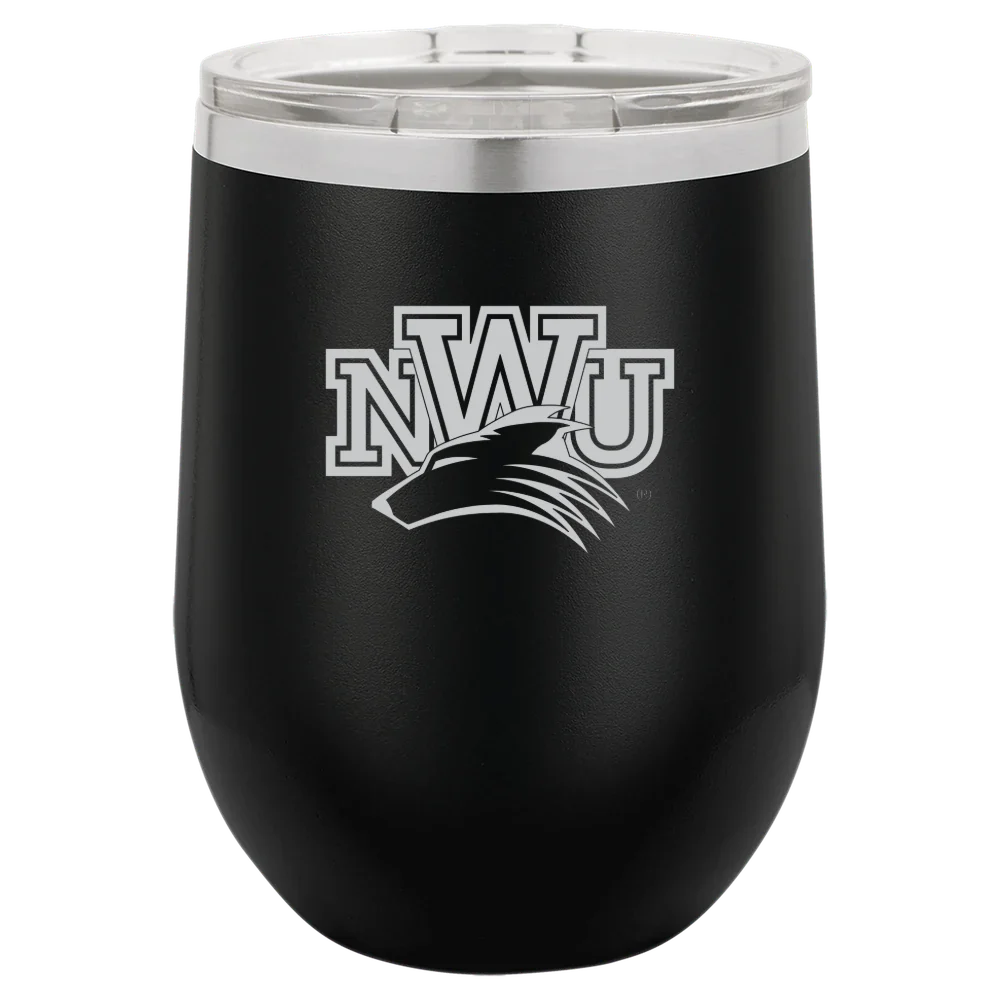 Nebraska Wesleyan University Polar Camel 12 oz. Stemless Wine Tumbler