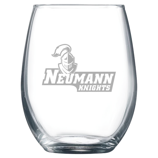 Neumann University Polar Camel 9 oz. Stemless Wine Glass