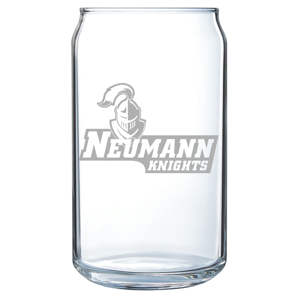 Neumann University Polar Camel 16 oz. Can Glass