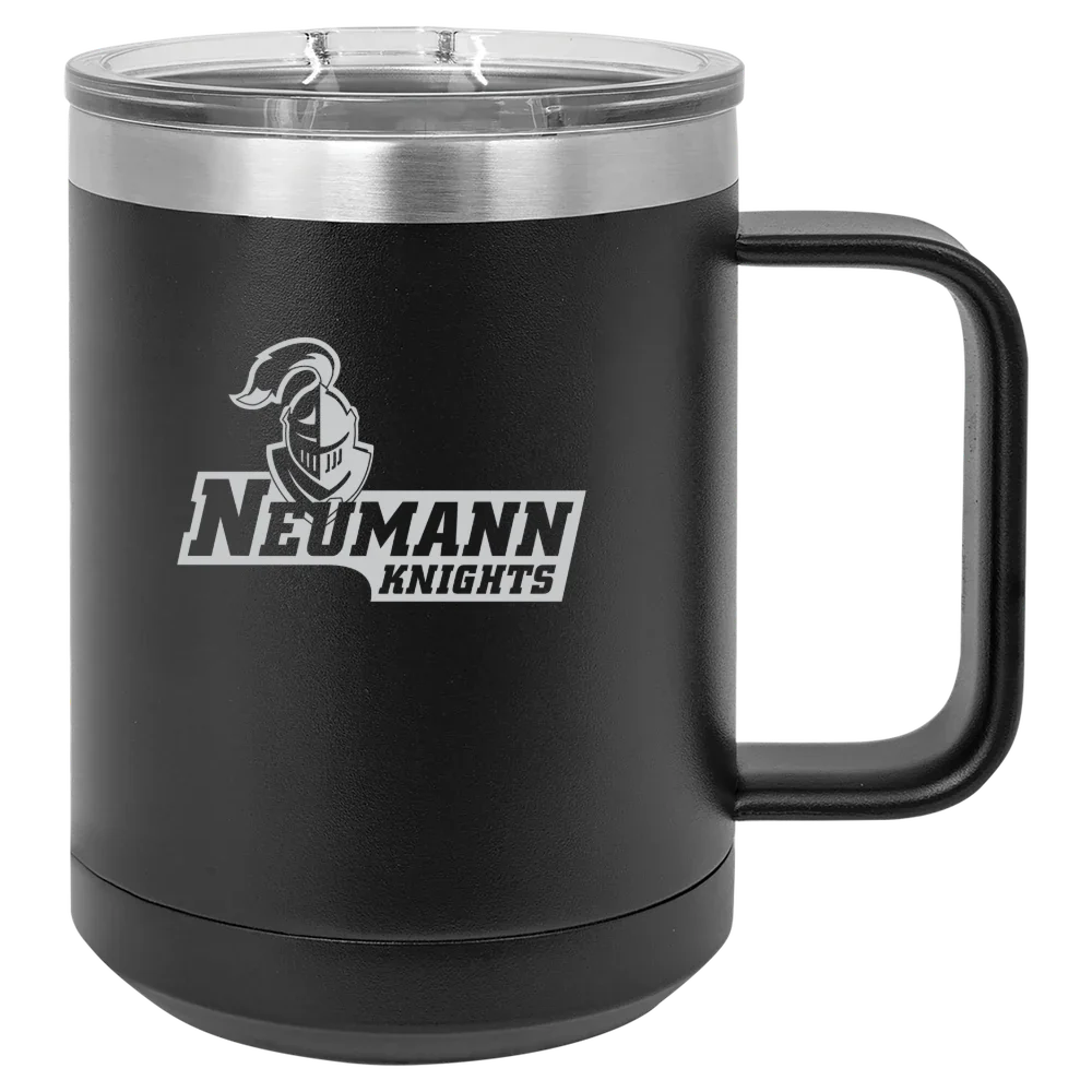 Neumann University Polar Camel 15 oz. Mug with Slider Lid