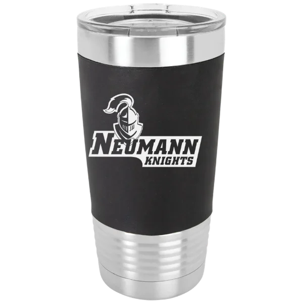 Neumann University Polar Camel 20 oz. Silicone Grip Tumbler with Standard Lid