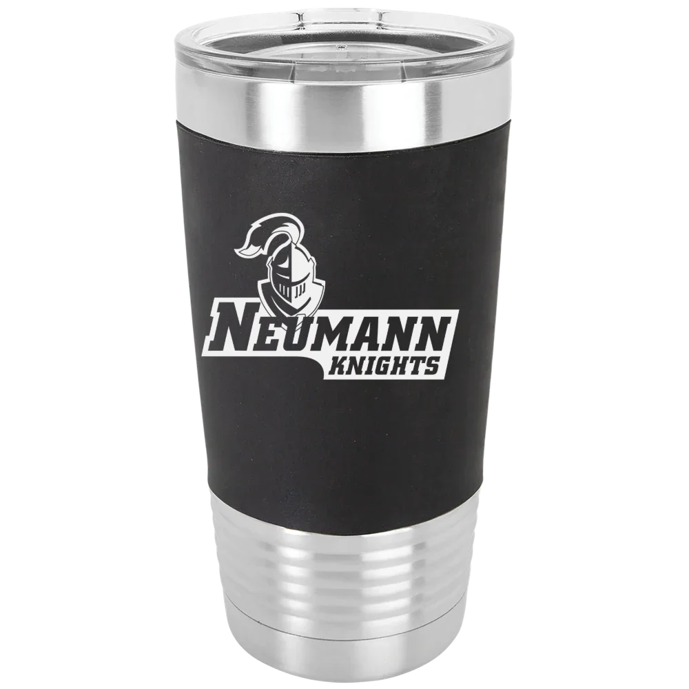 Neumann University Polar Camel 20 oz. Silicone Grip Tumbler with Standard Lid