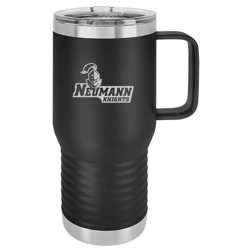 Neumann University Polar Camel 20 oz. Travel Mug with Slider Lid