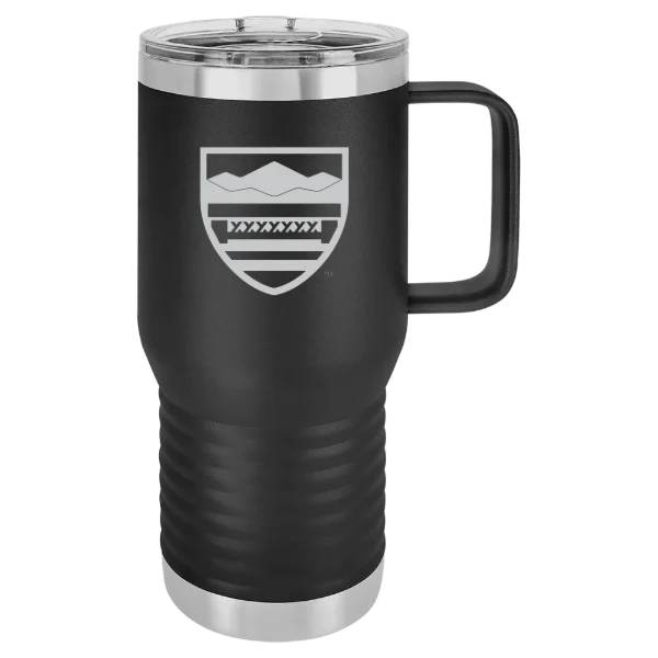 New England College Polar Camel 20 oz. Travel Mug with Slider Lid