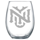New York University Polar Camel 15 oz. Stemless Wine Glass