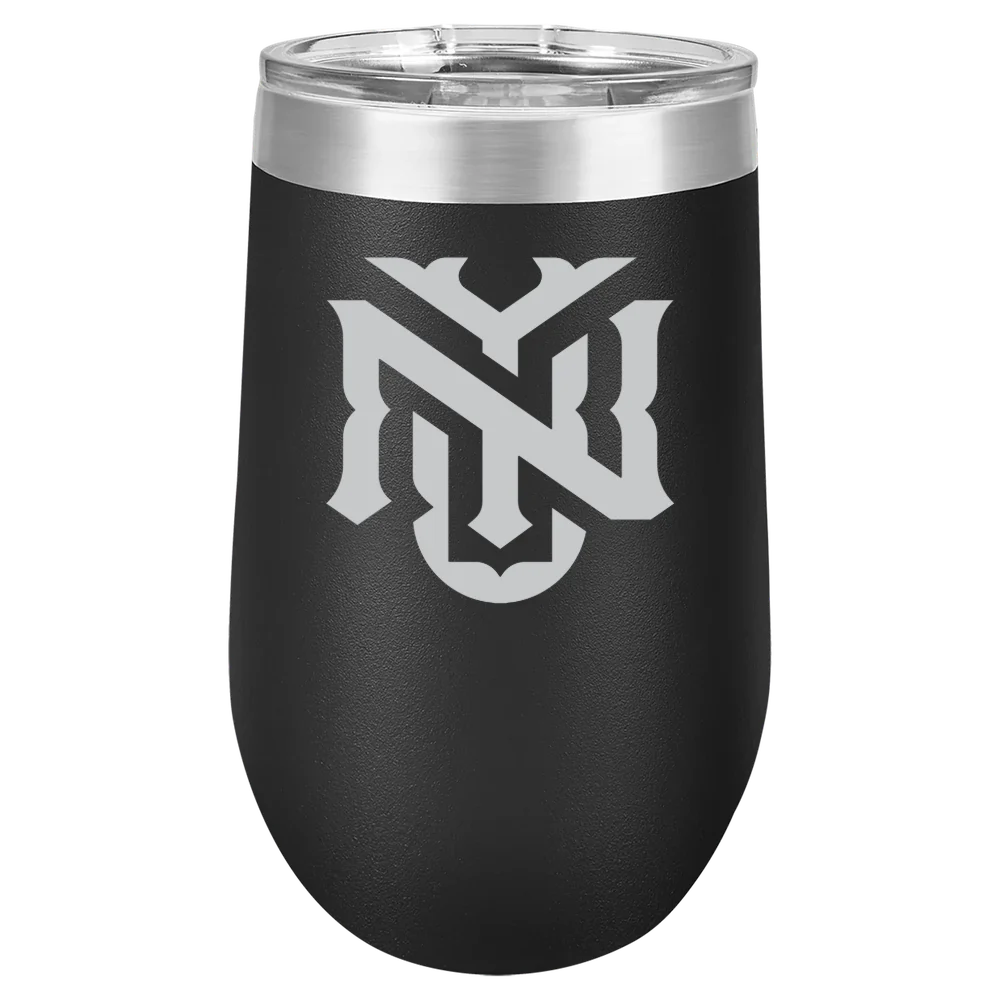 New York University Polar Camel 16 oz. Stemless Wine Tumbler