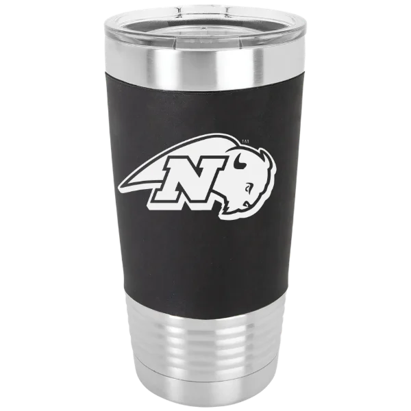 Nichols College Polar Camel 20 oz. Silicone Grip Tumbler with Standard Lid