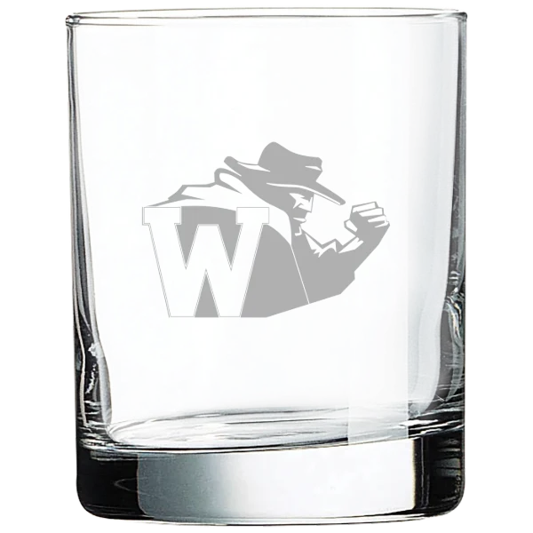 North Carolina Wesleyan University Polar Camel 10 1/2 oz. On The Rocks Glass