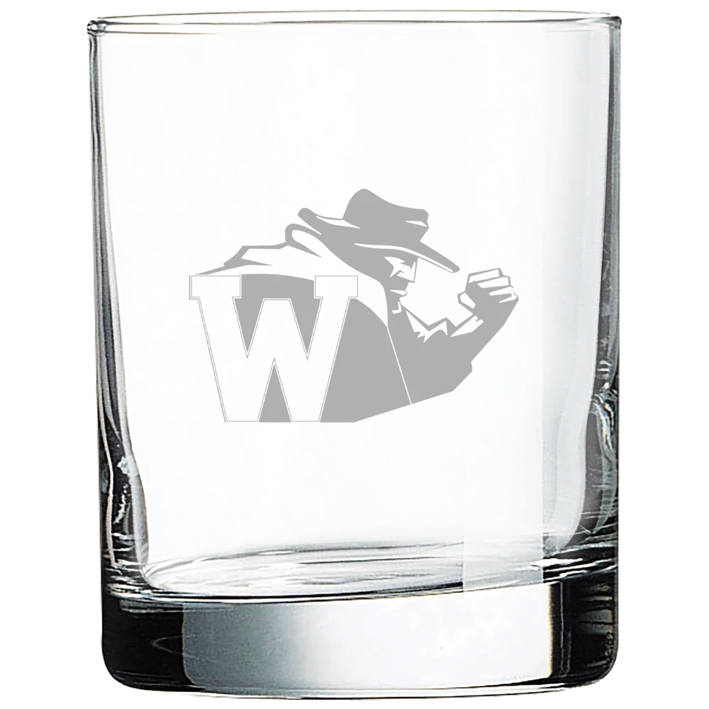 North Carolina Wesleyan University Polar Camel 10 1/2 oz. On The Rocks Glass