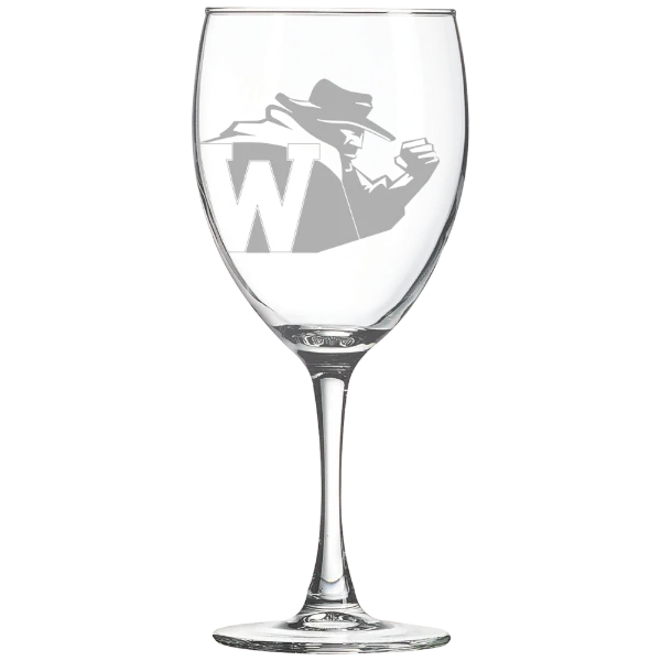 North Carolina Wesleyan University Polar Camel 10 1/2 oz. Wine Glass