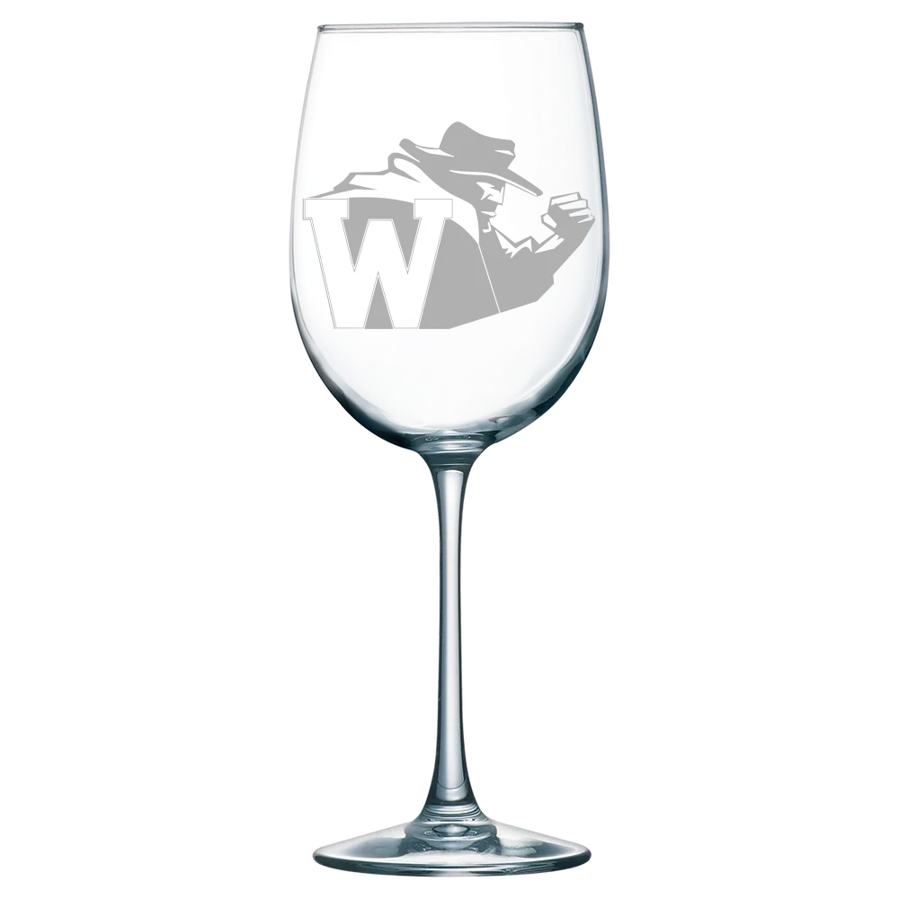 North Carolina Wesleyan University Polar Camel 19 oz. Wine Glass