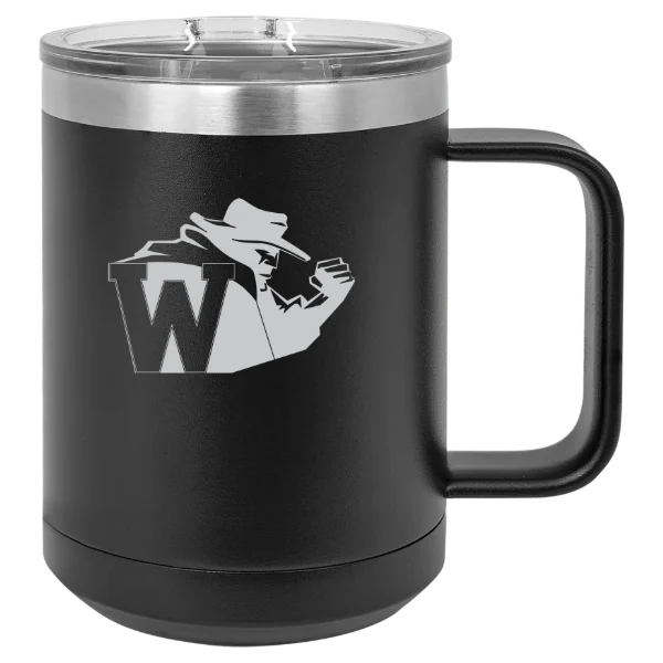 North Carolina Wesleyan University Polar Camel 15 oz. Mug with Slider Lid