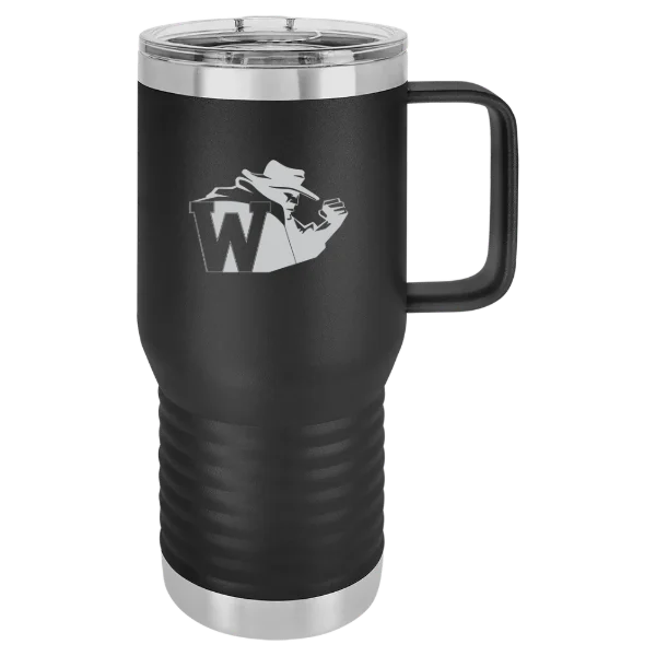 North Carolina Wesleyan University Polar Camel 20 oz. Travel Mug with Slider Lid