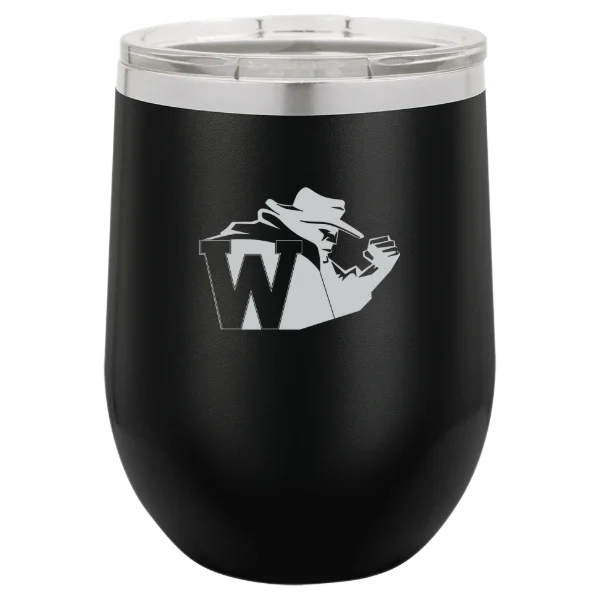 North Carolina Wesleyan University Polar Camel 12 oz. Stemless Wine Tumbler