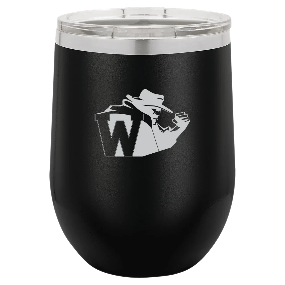 North Carolina Wesleyan University Polar Camel 12 oz. Stemless Wine Tumbler