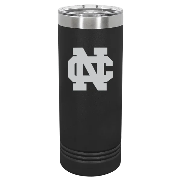 North Central College Polar Camel 22 oz. Skinny Tumbler with Slider Lid