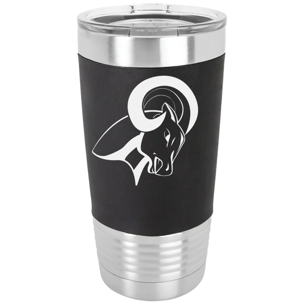 North Central University Polar Camel 20 oz. Silicone Grip Tumbler with Standard Lid