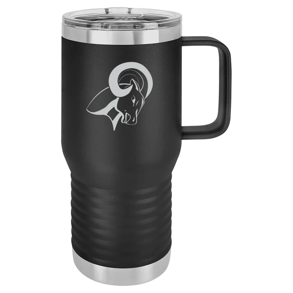 North Central University Polar Camel 20 oz. Travel Mug with Slider Lid