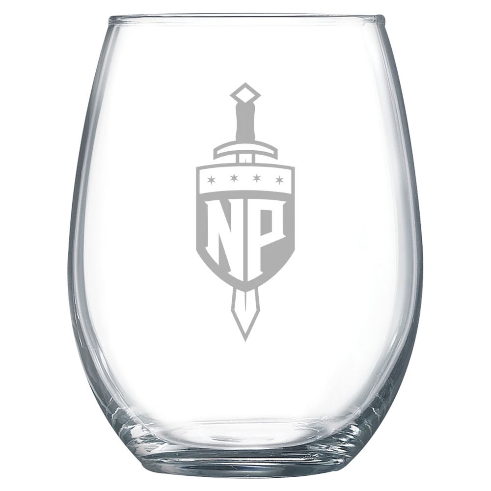 North Park University Polar Camel 15 oz. Stemless Wine Glass