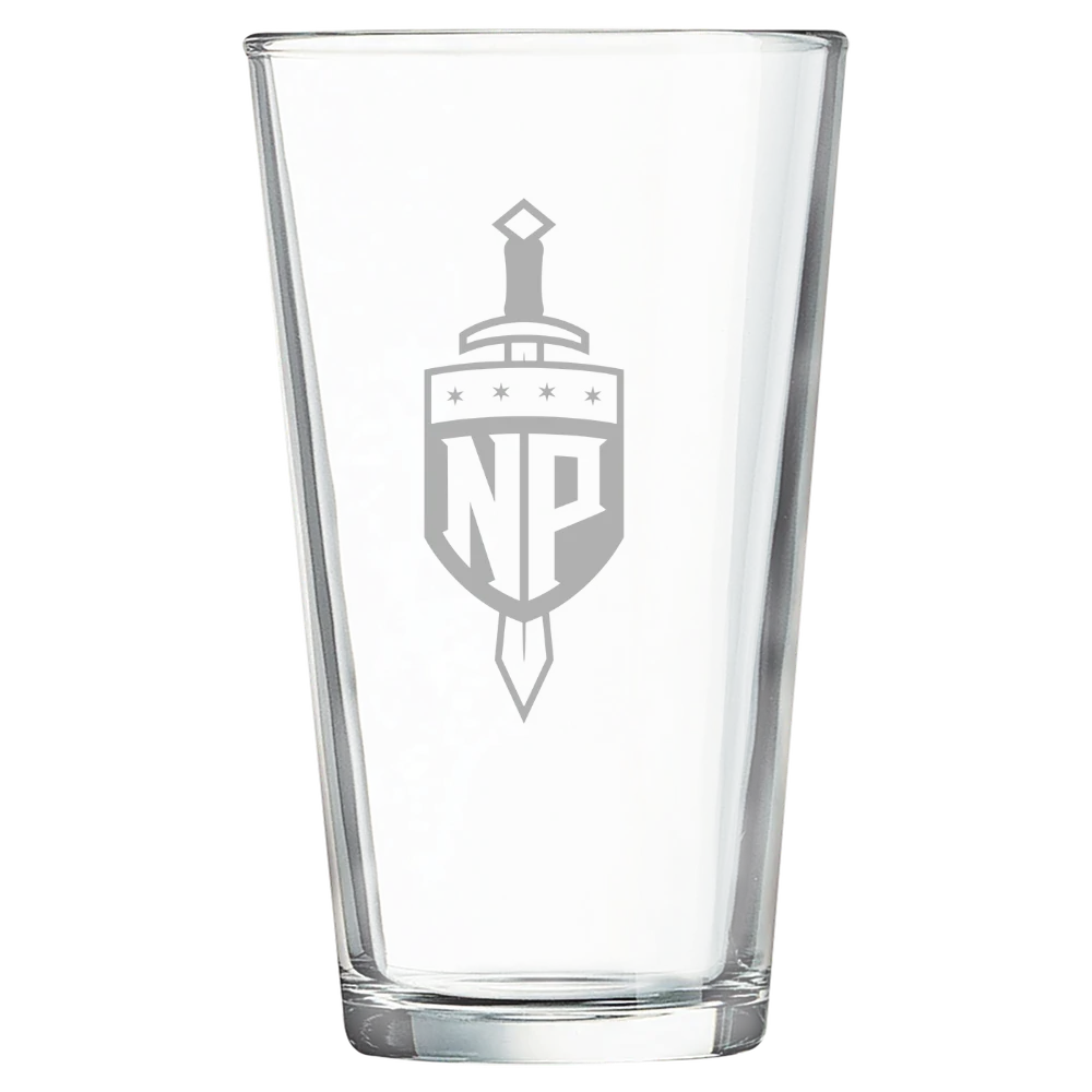 North Park University Polar Camel 16 oz. Pint Mixing Glass
