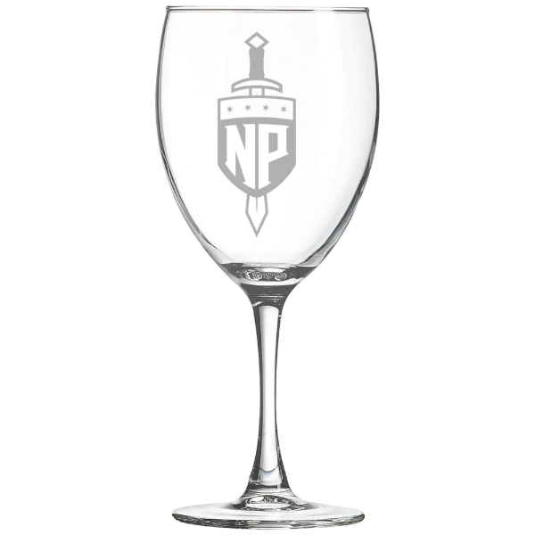 North Park University Polar Camel 10 1/2 oz. Wine Glass