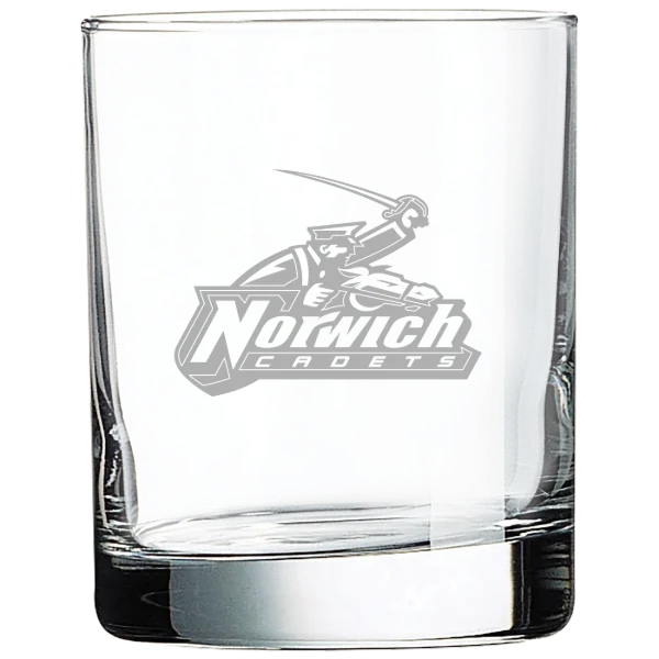 Norwich University Polar Camel 10 1/2 oz. On The Rocks Glass